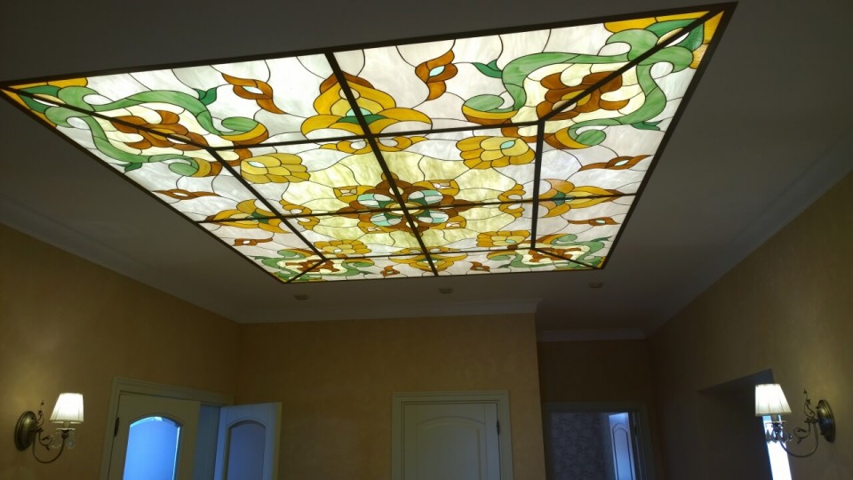 Заказать световой потолок с фотопечатью в г. Мценск